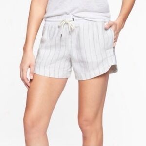 Athleta Beachside Bali Linen Shorts 4